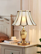 ChicLuxe – Minimalist Table Lamp with Gold Stem 4