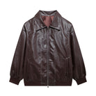 Clarisse | Women's Oversized Leather Winter Jacket 3