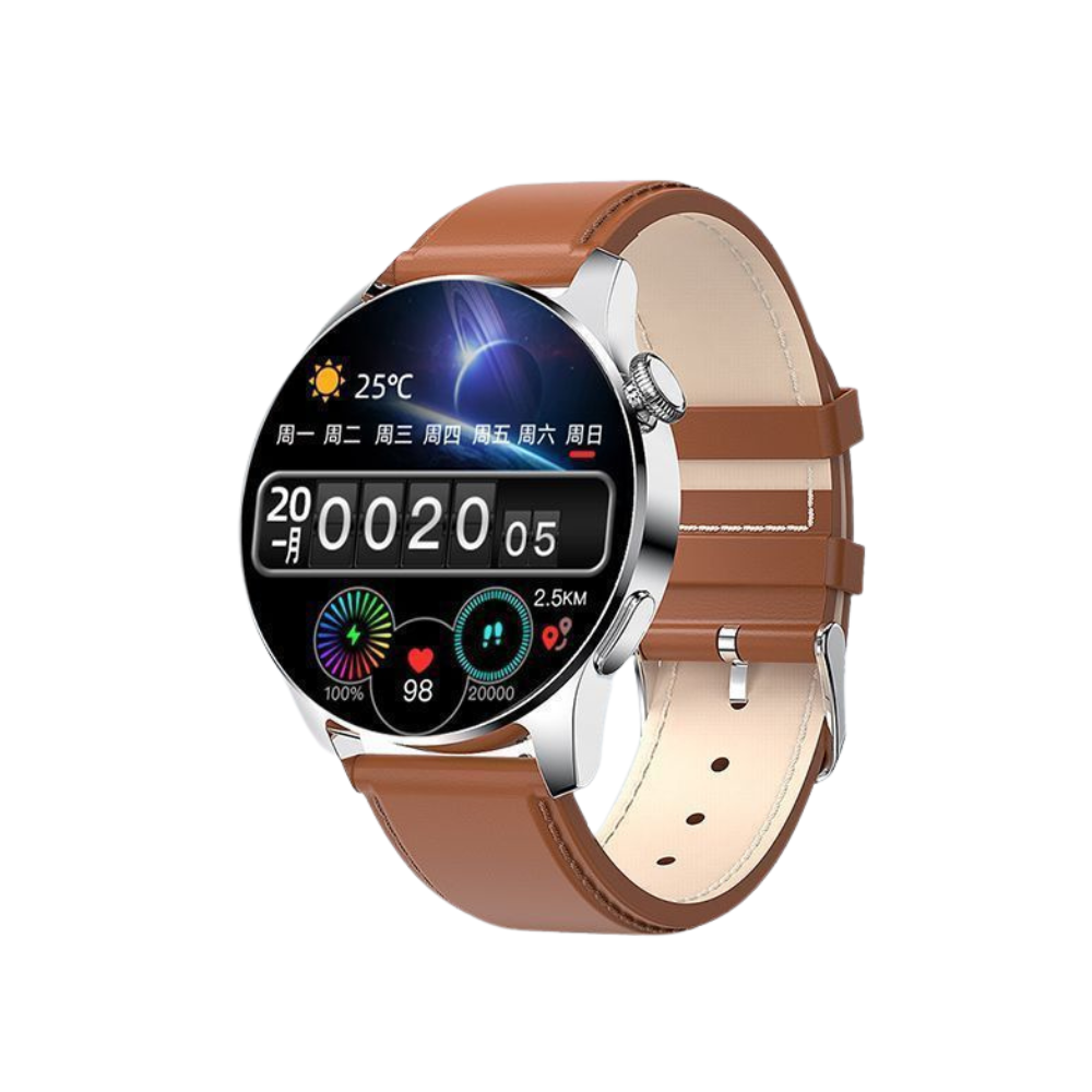 Classic Smartwatch with Health Tracking, Notifications, and Water Resistance – Elegant Design 5