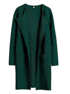 Classic Women’s Wool Blend Coat – Relaxed Fit Knee-Length Winter Coat with Wide Lapel for Everyday Elegance 11