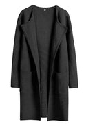 Classic Women’s Wool Blend Coat – Relaxed Fit Knee-Length Winter Coat with Wide Lapel for Everyday Elegance 7