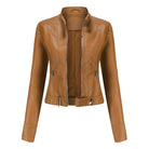 Clementine | Stylish Fitted Leather Jacket for Women - Elevate Your Look 1