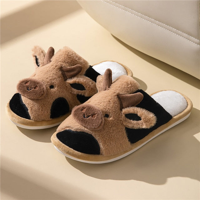 CozyPaws | Adorable Plush Animal Womens Slippers for Indoor Comfort 3