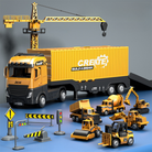 CreaTrek | Engaging Interactive Construction Toy Crane Truck Playset 0