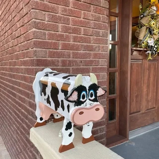 CritterPost – Handcrafted Animal Mailbox in Rustproof Metal for Outdoor Use 1