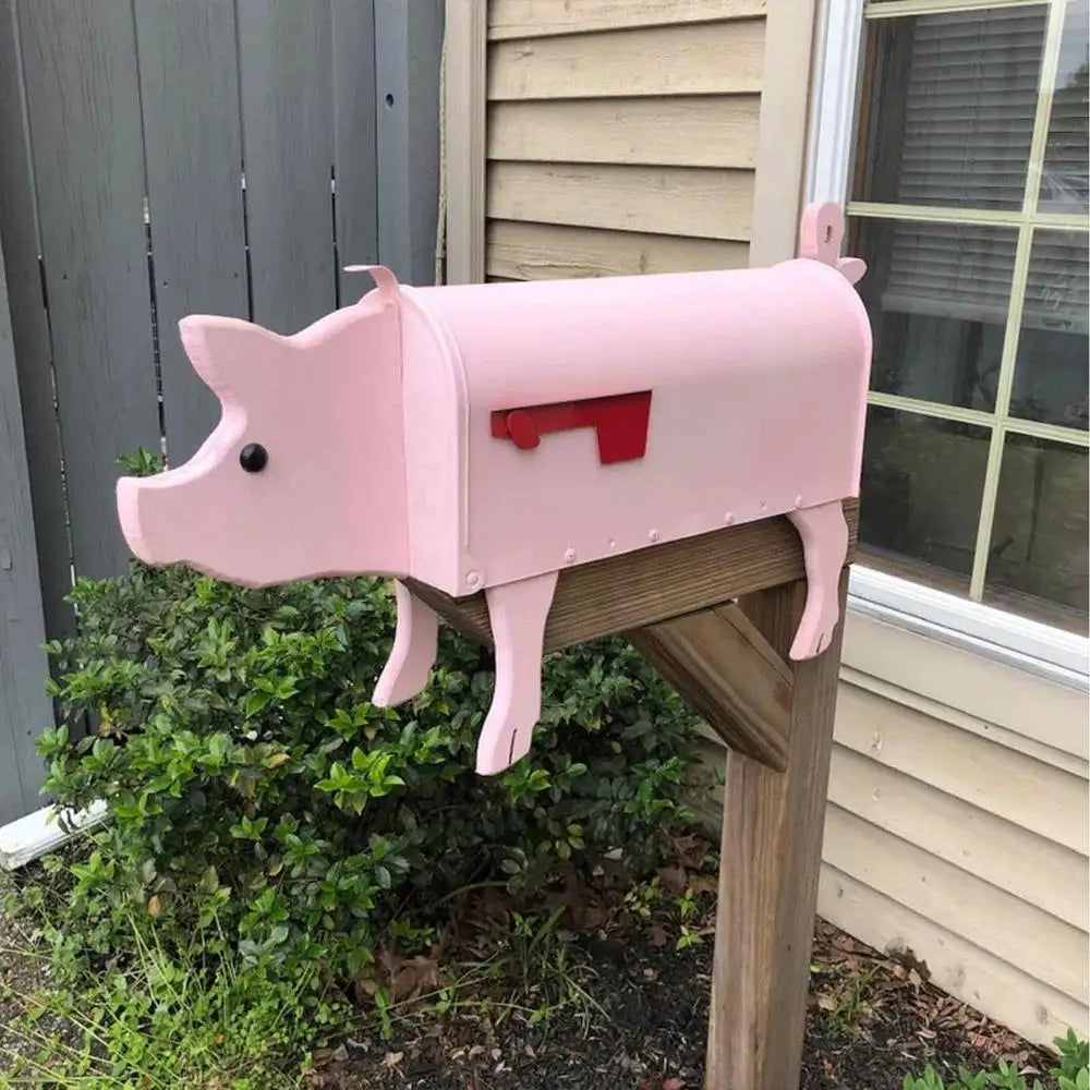 CritterPost – Handcrafted Animal Mailbox in Rustproof Metal for Outdoor Use 7