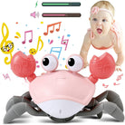 CrustaceanJoy | Engaging Interactive Crawling Crab Baby Toy with Music Lights 2