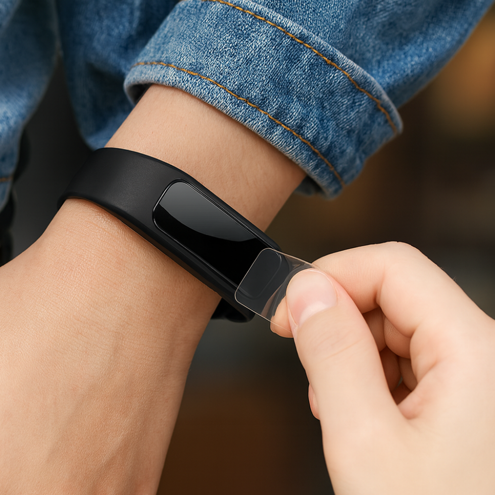 CrystalGuard | Durable Clear TPU Smartwatch Screen Protector Film 1