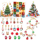 CrystalJoy | Festive Kids’ Christmas Countdown Bracelet Set with Colorful Beads 2
