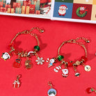 CrystalJoy | Festive Kids’ Christmas Countdown Bracelet Set with Colorful Beads 4