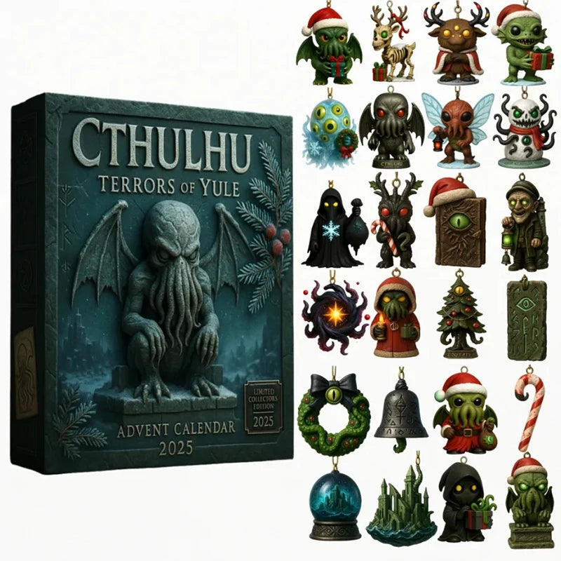 CthulhuCraft | Unique Scary Acrylic Halloween Advent Calendar for Collectors 3