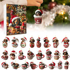 DachshundCharm | Playful Acrylic Dog Advent Calendar for Holiday Countdown 4
