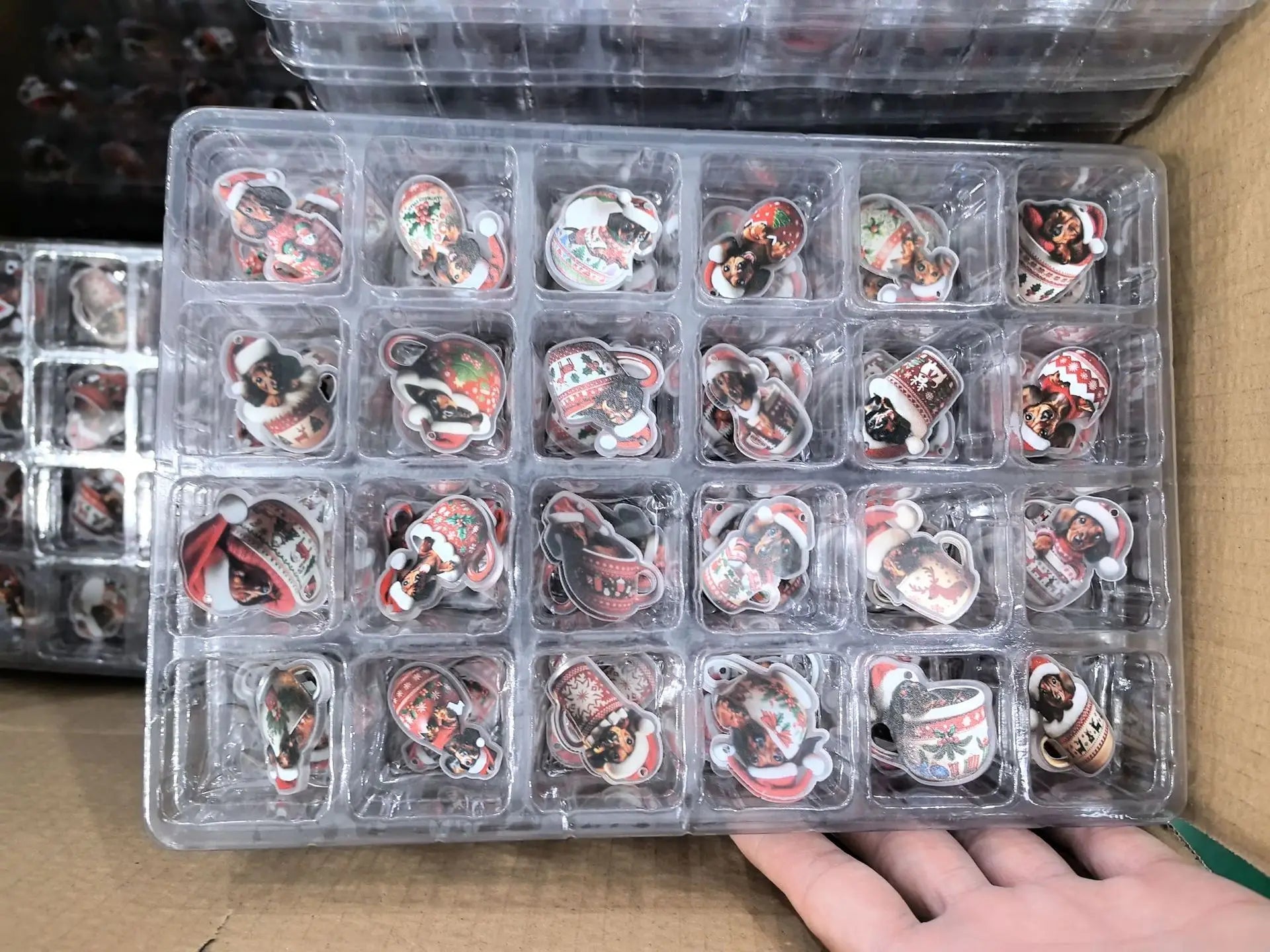 DachshundCharm | Playful Acrylic Dog Advent Calendar for Holiday Countdown 6