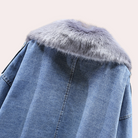 Delilah | Women's Modern Denim Down Winter Jacket 3
