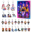 Demonix | Unique Dark Fantasy K-Pop Advent Calendar with 24 Collectible Keychains 6