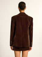 Destiny | Velvet Shawl Collar Blazer 5