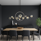 Dravyn | Sleek Modern Glass Chandelier for Kitchen Spaces 0