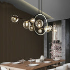 Dravyn | Sleek Modern Glass Chandelier for Kitchen Spaces 2
