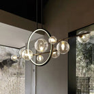 Dravyn | Sleek Modern Glass Chandelier for Kitchen Spaces 3