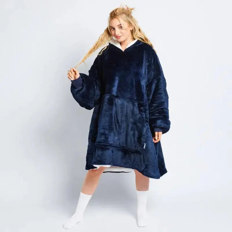 DreamCocoon | Cozy Oversized Fleece Hoodie Blanket for Ultimate Comfort 1