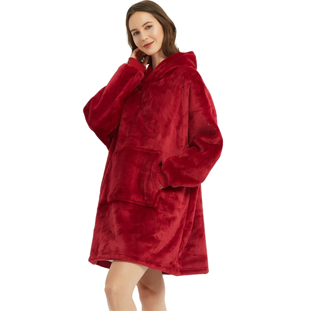 DreamCocoon | Cozy Oversized Fleece Hoodie Blanket for Ultimate Comfort 12