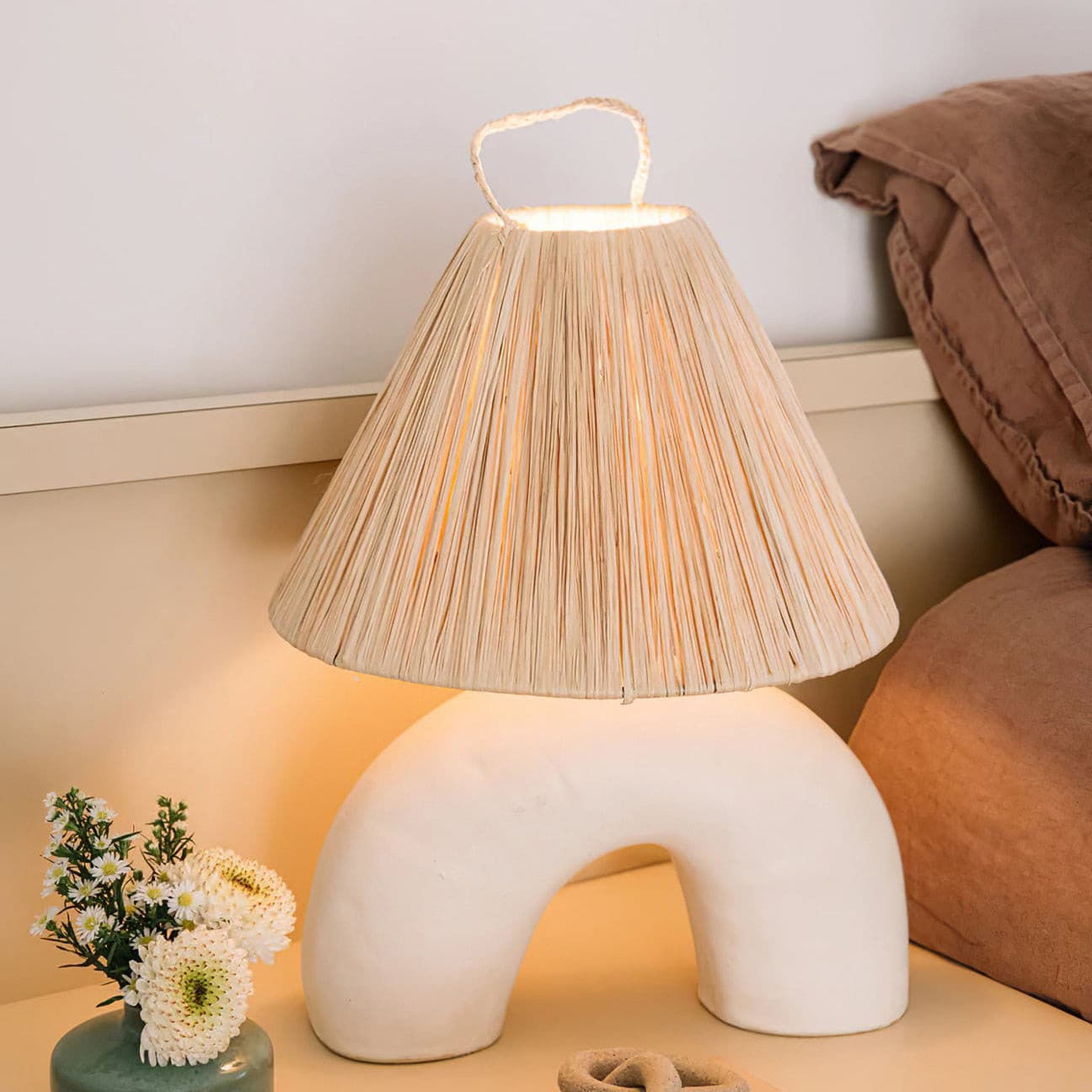 ElectraGlow - Contemporary Lamp with Powerful Base and Efficient Light 2