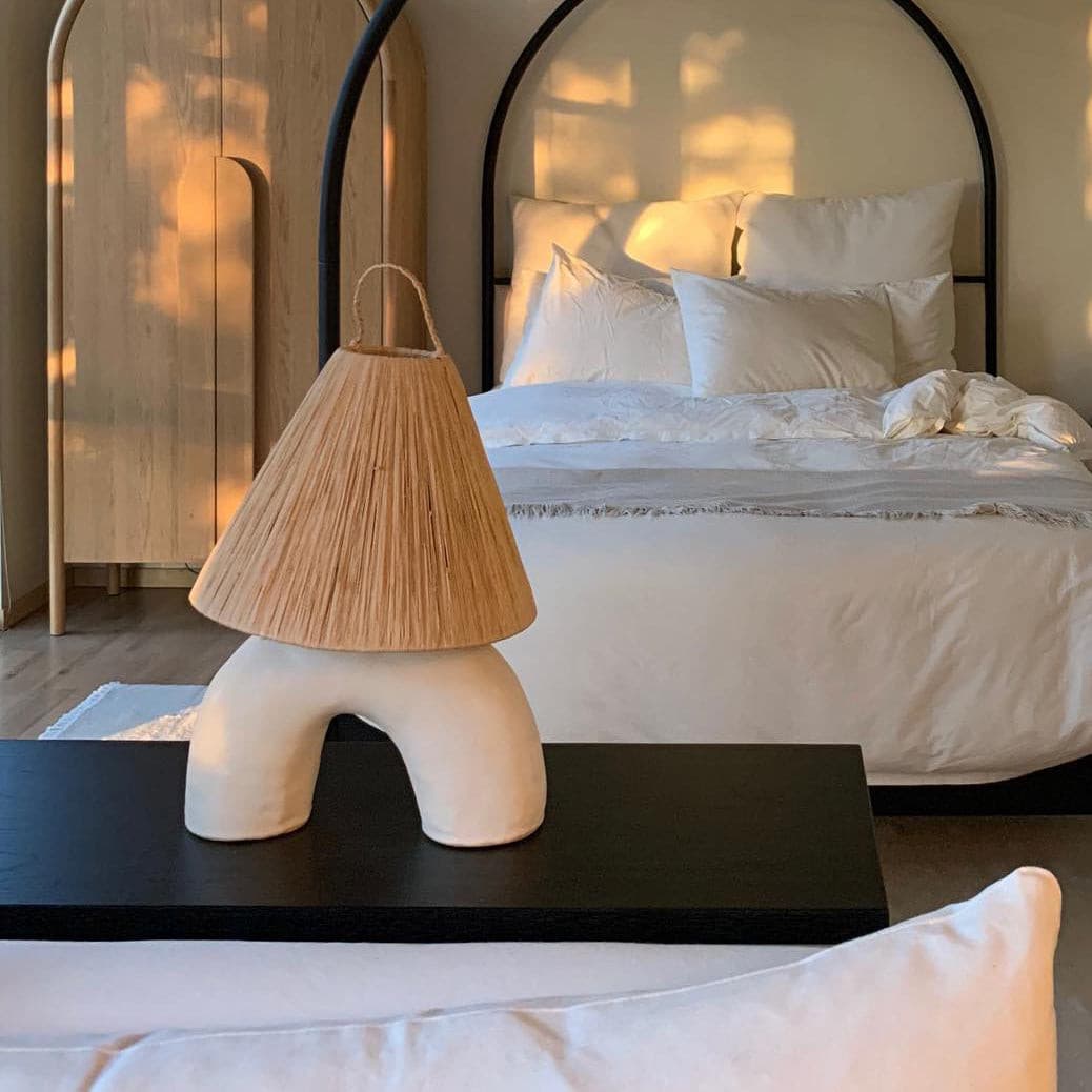 ElectraGlow - Contemporary Lamp with Powerful Base and Efficient Light 9