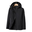 Elegant Women’s Quilted Winter Coat – Waterproof and Windproof Jacket with Detachable Hood for Cold Weather 8
