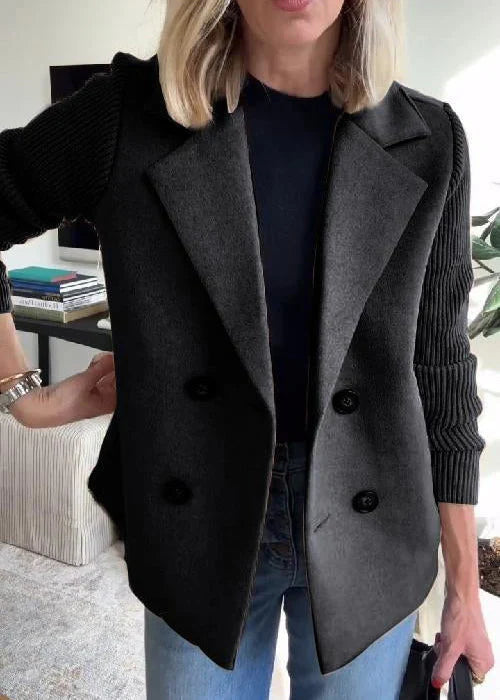 Elowen | Women's Double-Breasted Coat – Chic Winter Warmth & Elegance 2