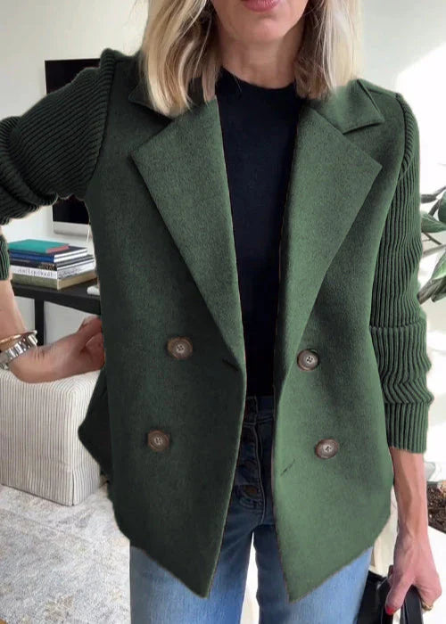 Elowen | Women's Double-Breasted Coat – Chic Winter Warmth & Elegance 4