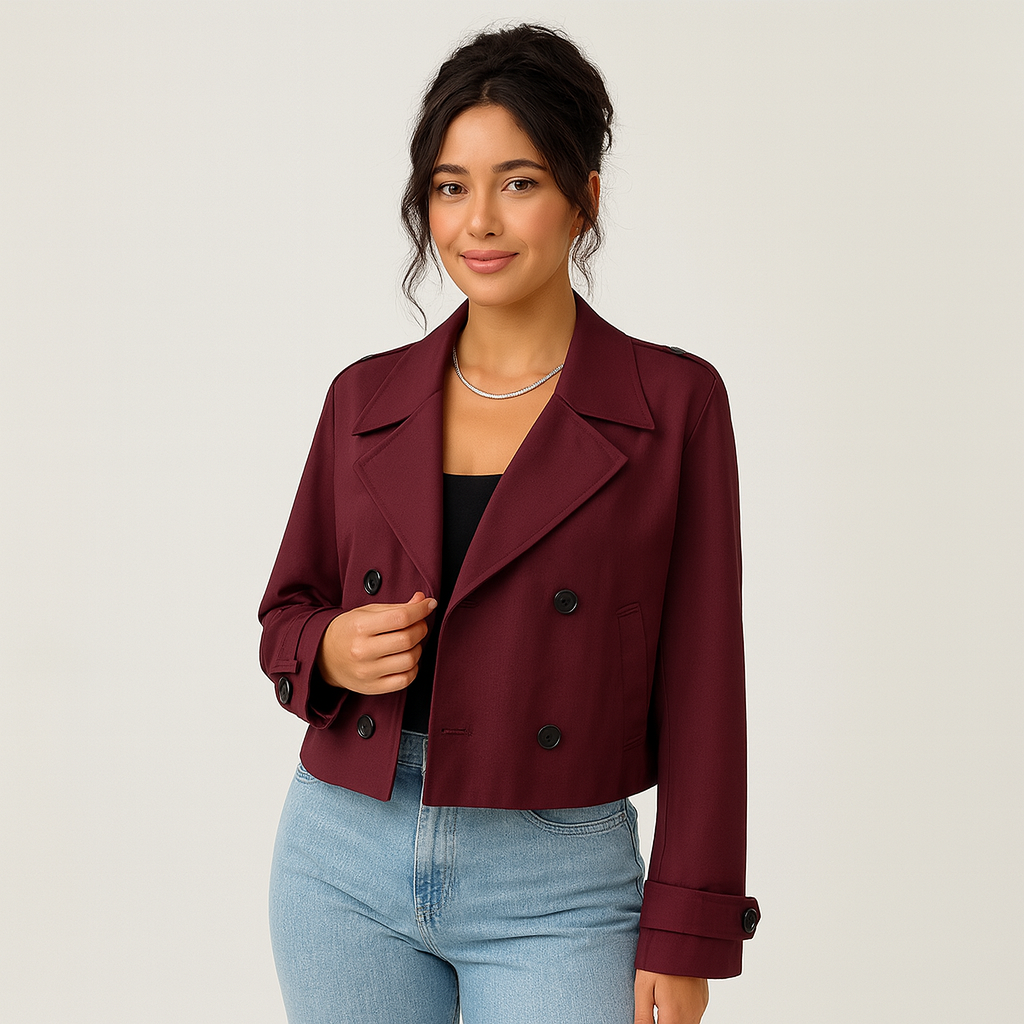 Emilia Kwon | Knitted Slim Fit Cardigan with Buttons 1