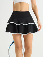 Emily | Sportlicher Hochtaillierter Skort Mit Taschen 3