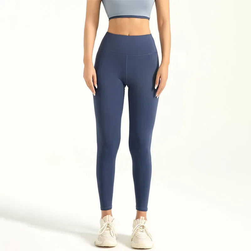 Emma | Nahtlose Hohe Taille Sport Leggings Damen 17