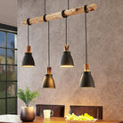 EucalyptusGlow | Elegant Rustic Kitchen Pendant Lighting Fixture 0