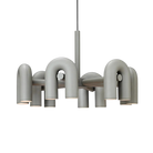 Evania | Modern Bauhaus Chandelier with Artistic Appeal 0