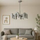 Evania | Modern Bauhaus Chandelier with Artistic Appeal 1