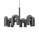 Evania | Modern Bauhaus Chandelier with Artistic Appeal 5