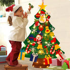 FeltJoy | Creative Interactive Christmas Decoration Wall Tree with Lights 0