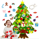 FeltJoy | Creative Interactive Christmas Decoration Wall Tree with Lights 1