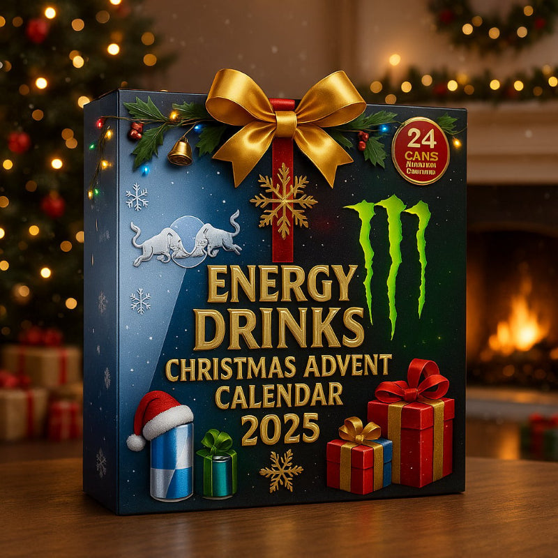 FestiveAura | Unique Limited Edition Advent Calendar for Energy Drink Lovers 2