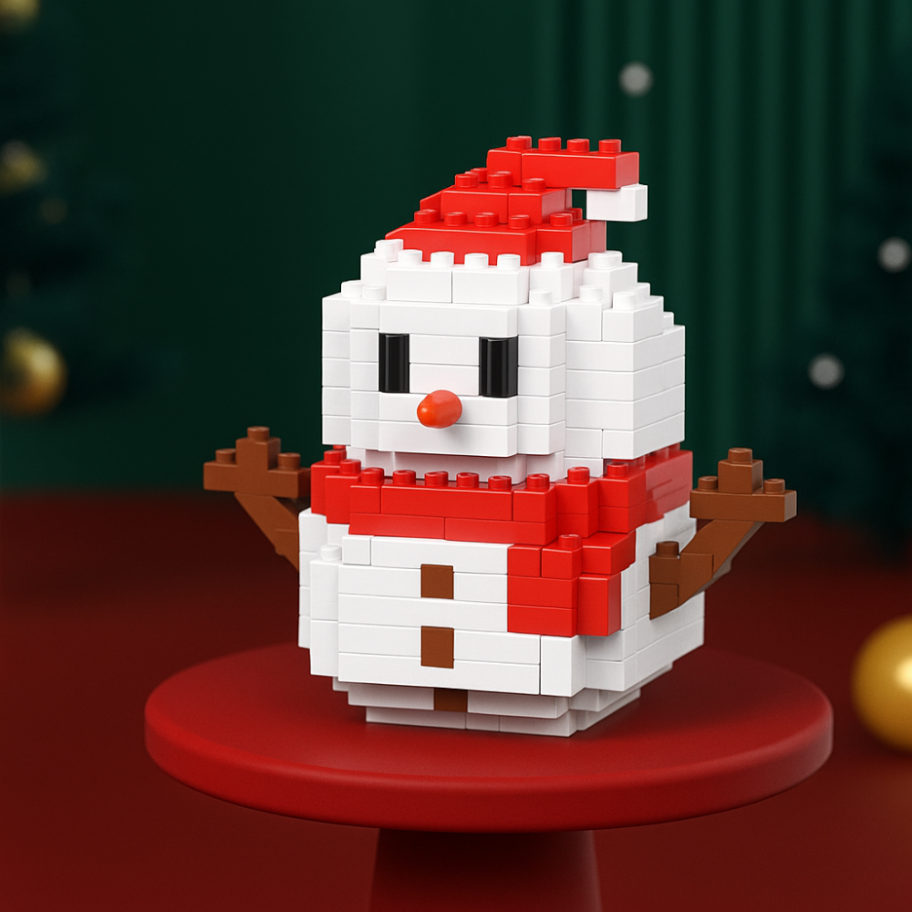 FestiveBlocks | Creative Mini Building Toys Set for Holiday Family Fun 7