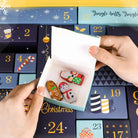 FestiveCraft | Handmade Advent Calendar with 24 Fillable Gift Boxes 2