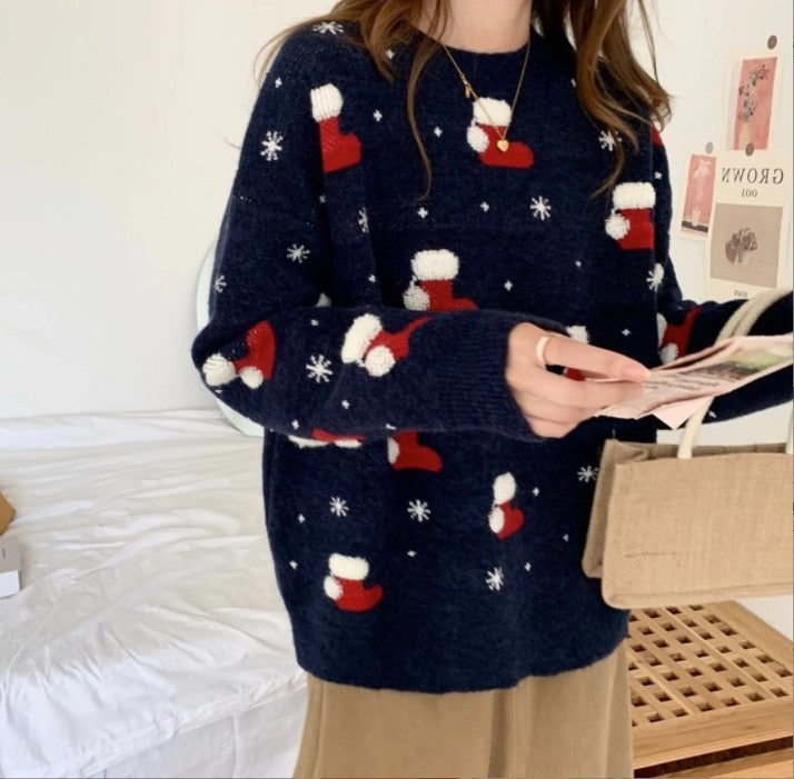 FestiveKnit | Cozy Relaxed Fit Womens Christmas Jumper for Holiday Cheer 2