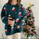 FestiveKnit | Cozy Relaxed Fit Womens Christmas Jumper for Holiday Cheer 3