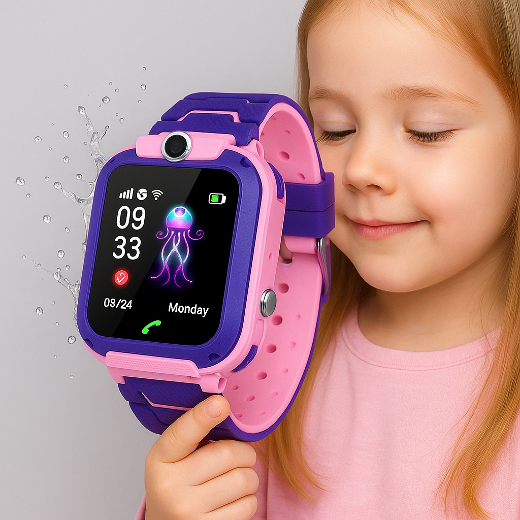GPS Kids Smartwatch with SOS Function – Waterproof Safety Tracker for Children’s Outdoor Activities 5