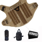Guardpaw Tactical Dog Harness with Handle - Durable, Adjustable, Leash Set 4