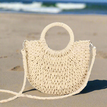 Handgemachte Halbrunde Strandtasche