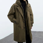 Harold | Men's Warm Waterproof Trench - Elegant Quilted Puffer Design 0