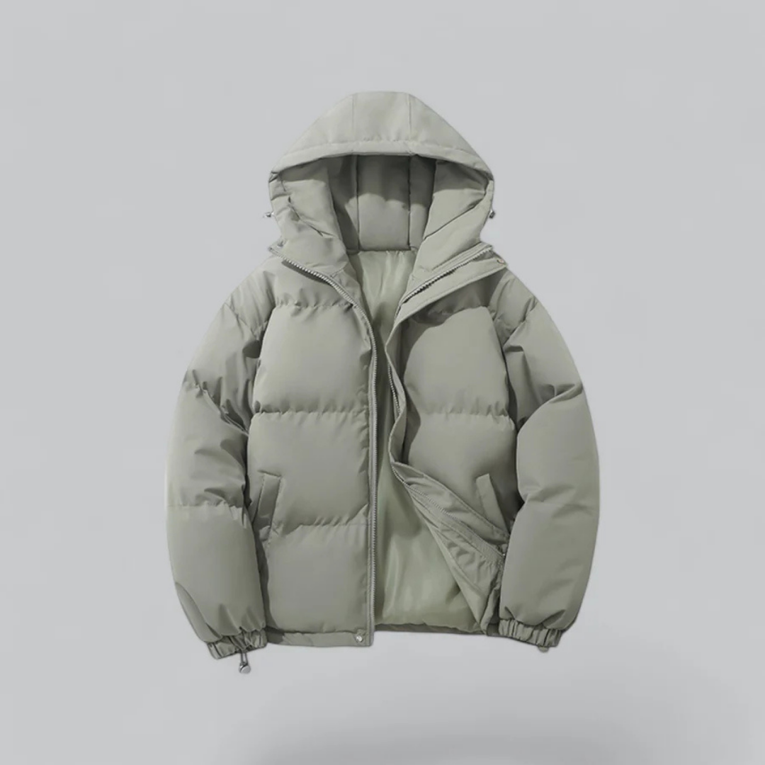 Harper | Lightweight Unisex Winter Puffer Jacket — Hooded and Insulated 3