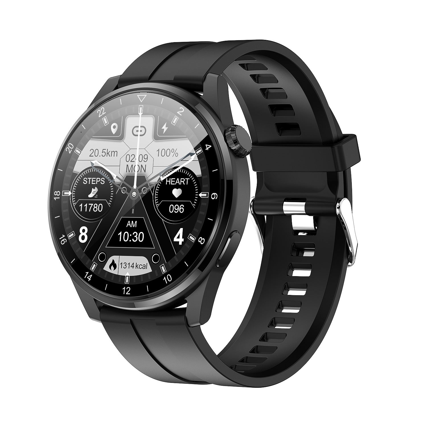 Health Monitoring Smartwatch with Blood Glucose Tracking, Waterproof Design, and Large 1.45-Inch HD Screen 4